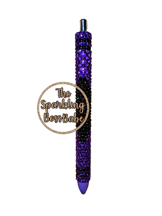 Purple Crayon- Bling Pen