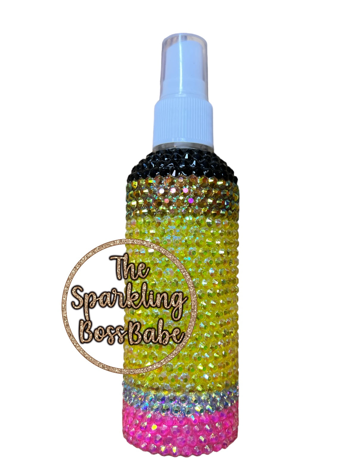 Pencil- Bling Spray Bottle