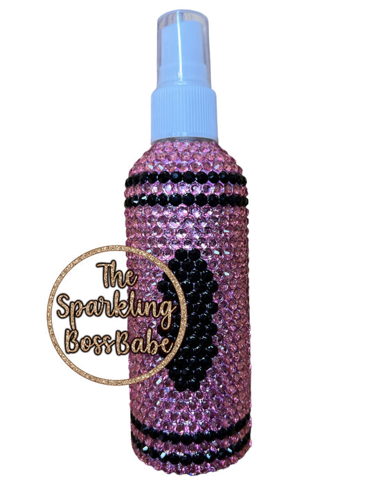 Pink Crayon- Bling Spray Bottle