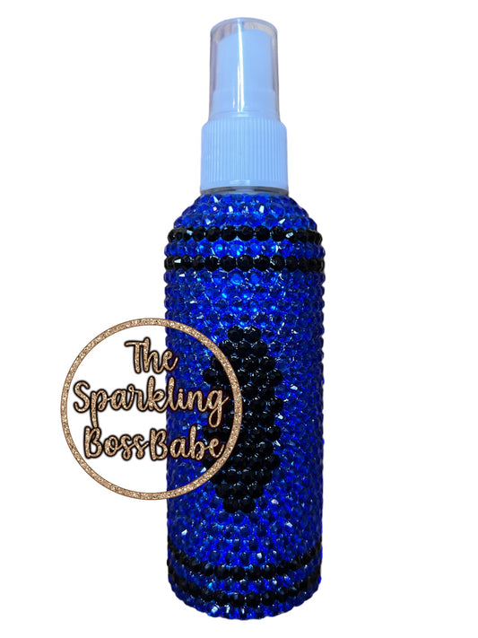 Dark Blue Crayon- Bling Spray Bottle