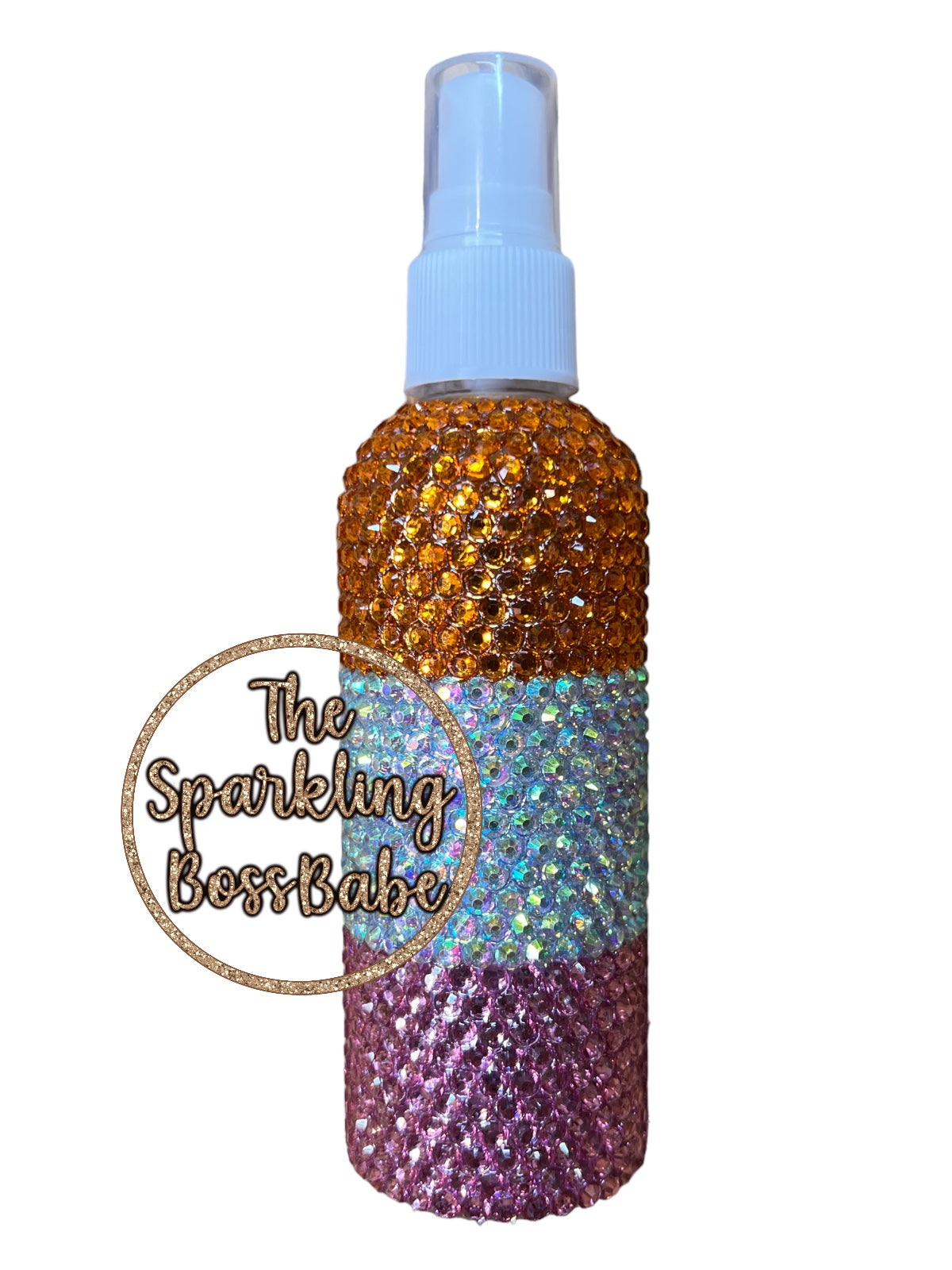 Pride Lesbian Flag- Bling Spray Bottle