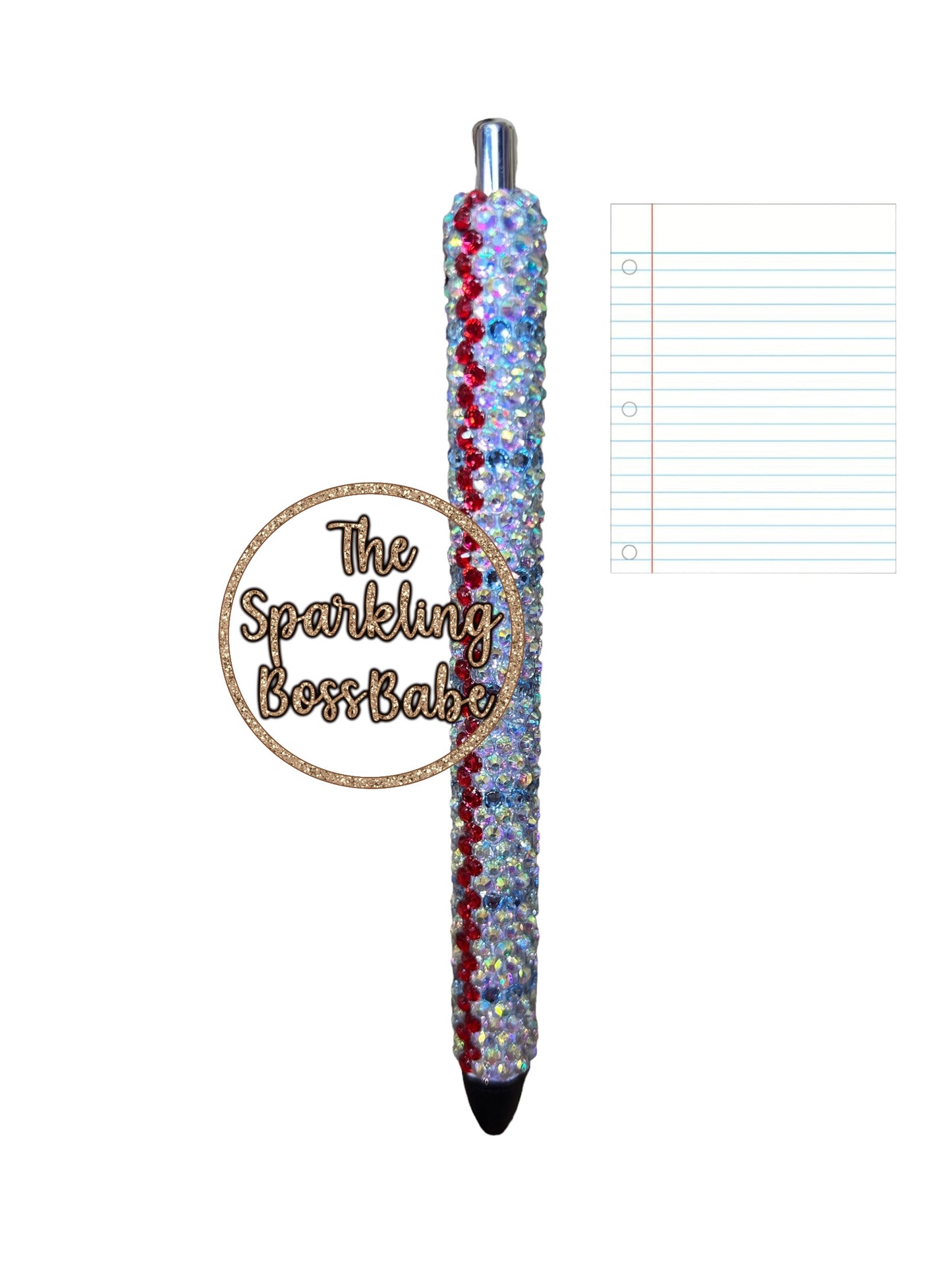 Notebook Paper- Bling Pen