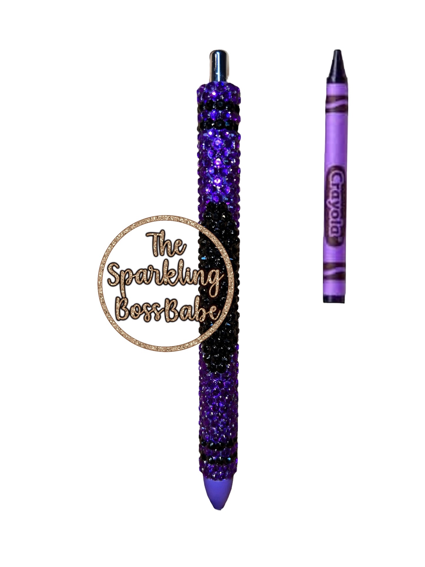 Purple Crayon- Bling Pen