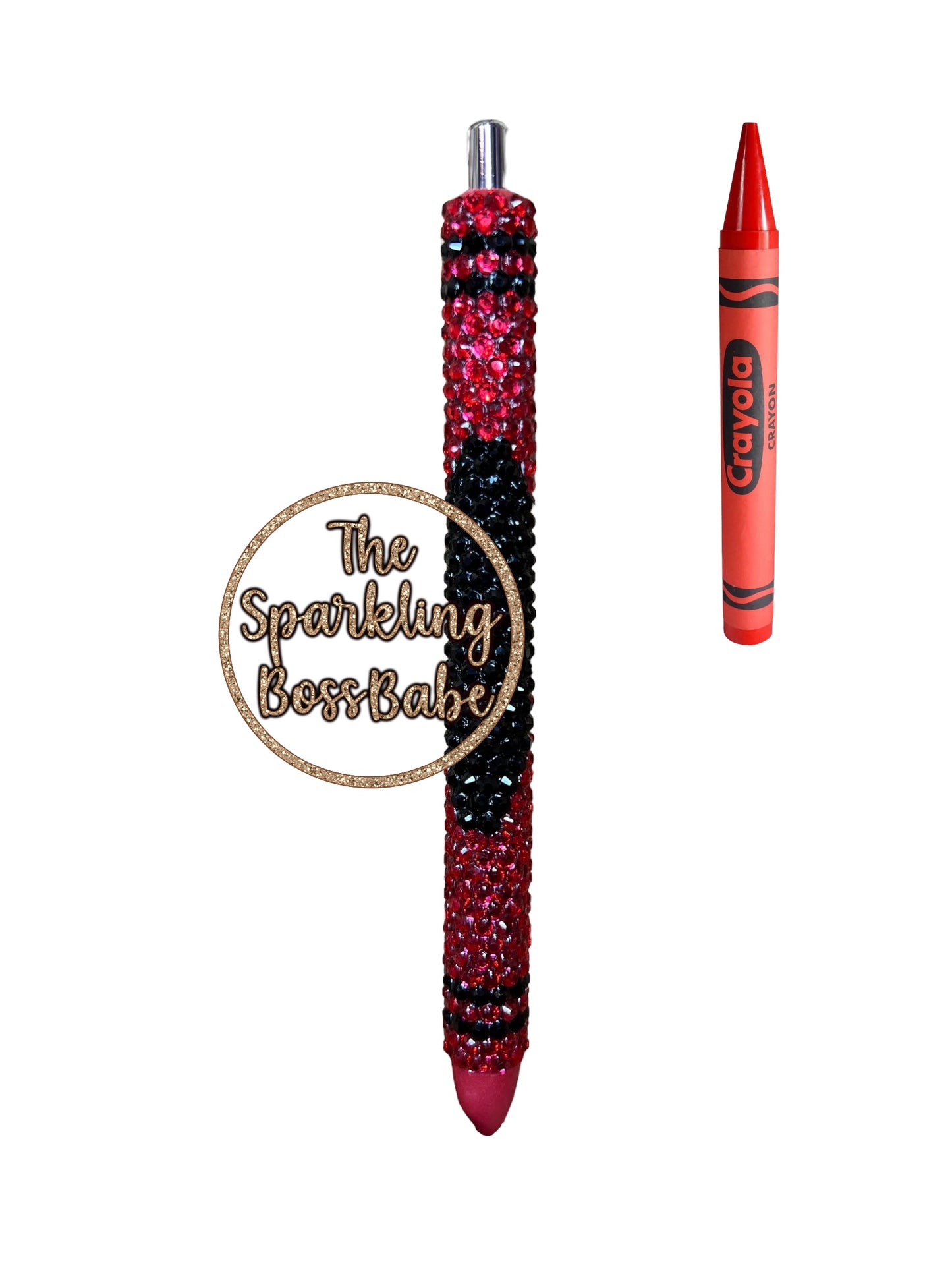 Red Crayon- Bling Pen