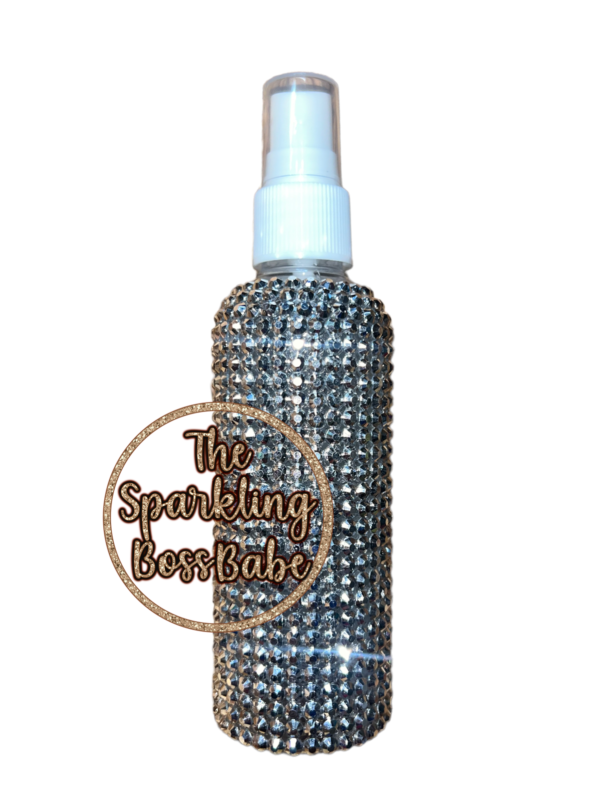 Silver- Bling Spray Bottle