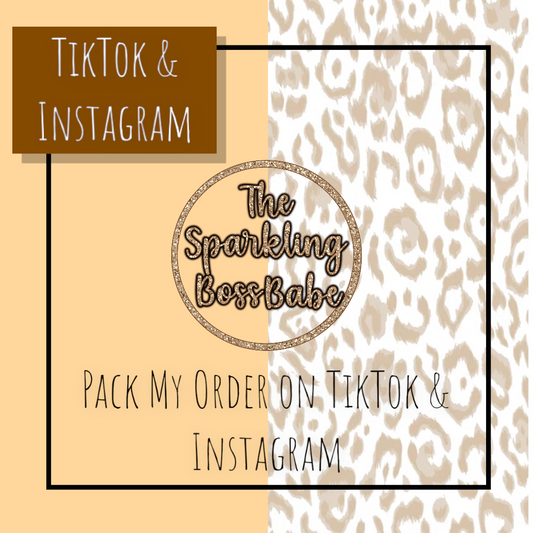 Pack My Order- TikTok & Instagram