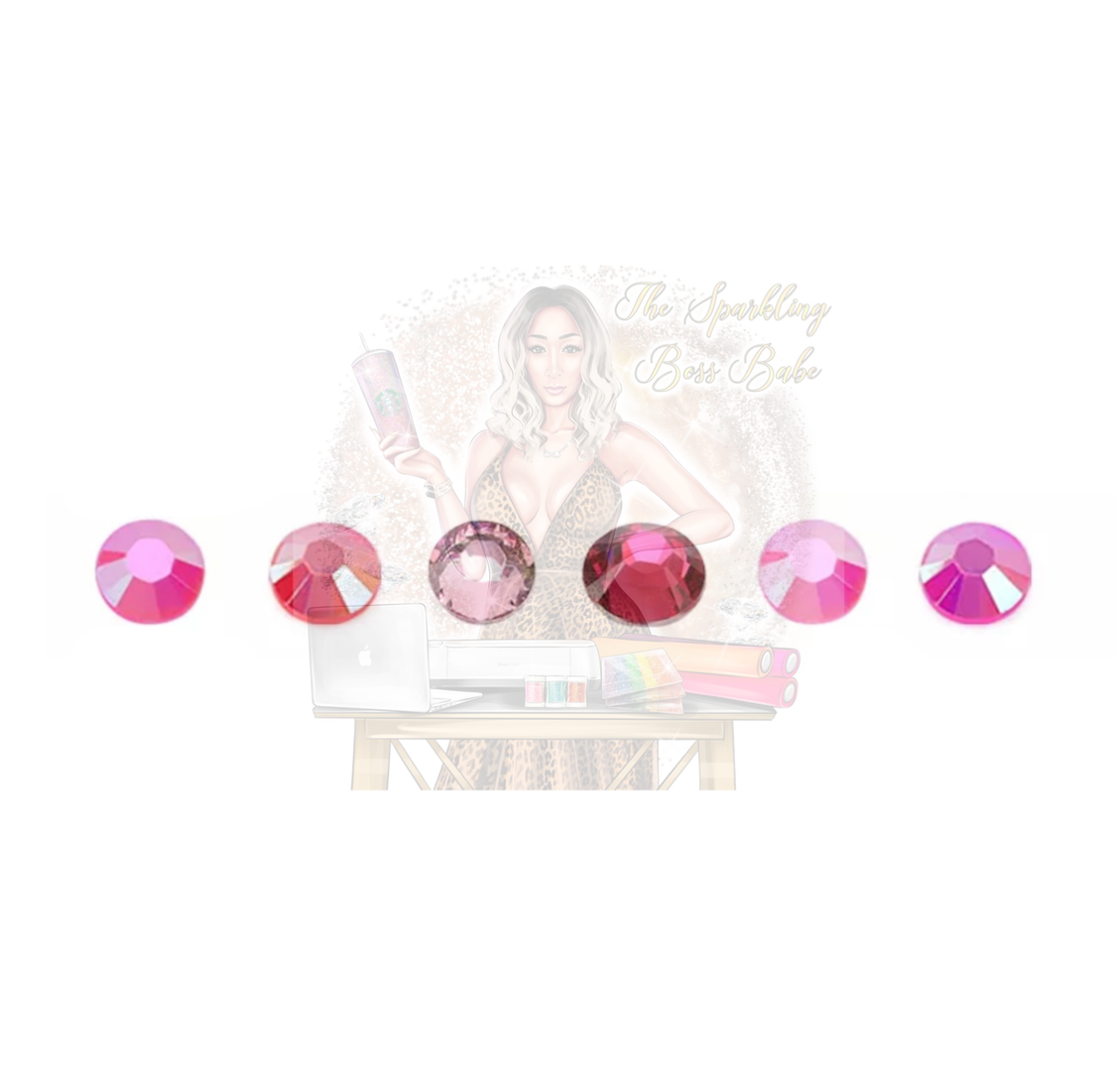 Strawberry Milk Rhinestone Kit