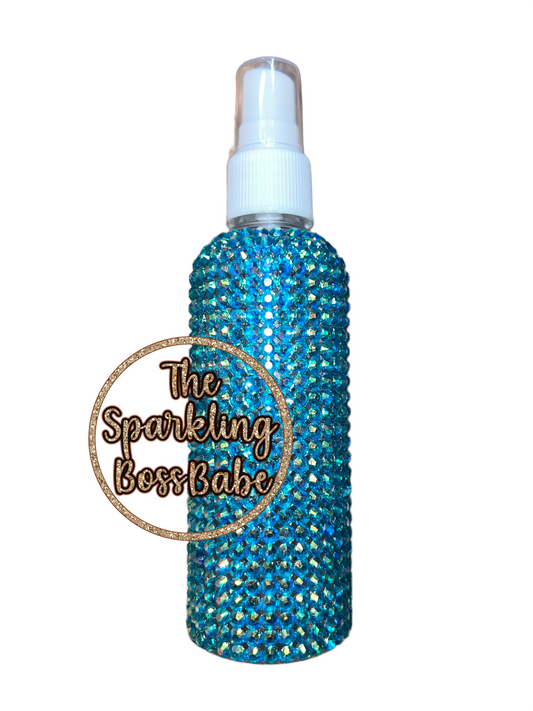 Blue Zircon AB- Bling Spray Bottle
