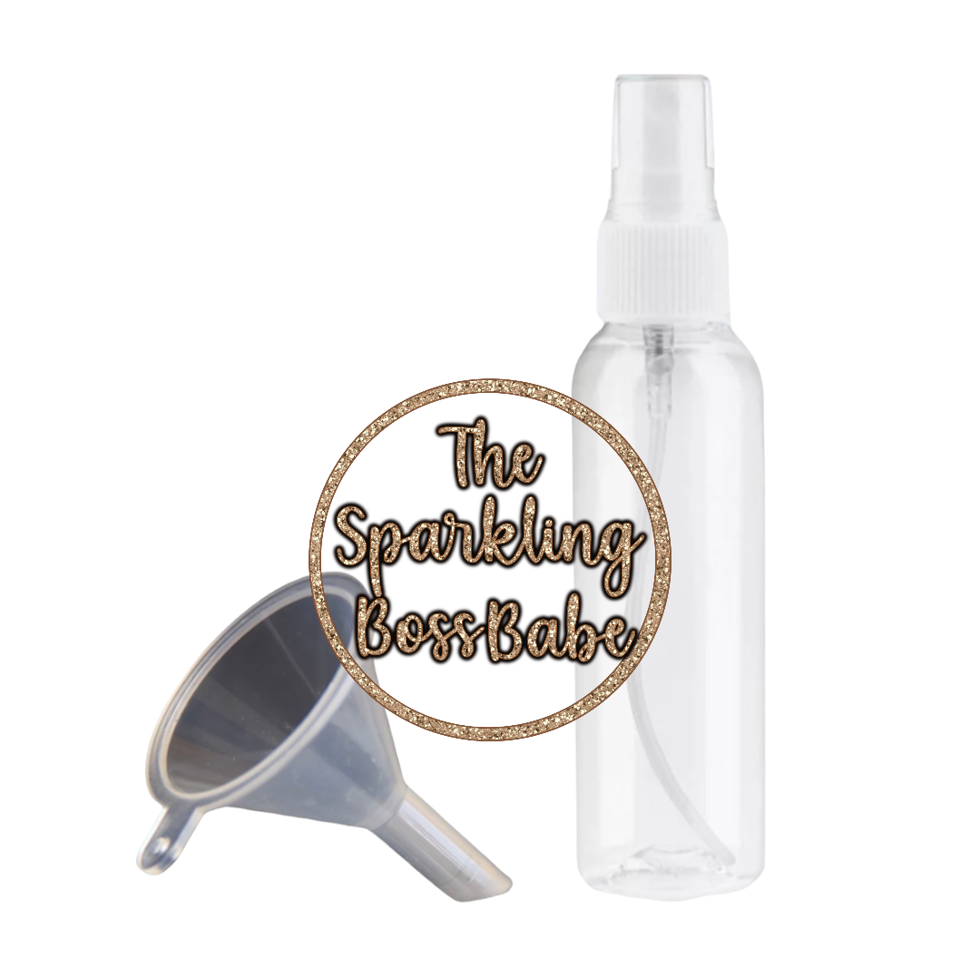 Silver- Bling Spray Bottle