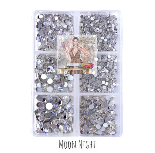 Moon Night- Mini Glass Rhinestone Kit