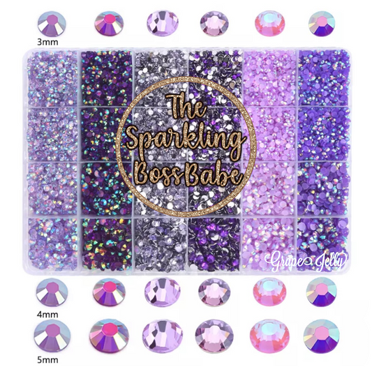 Grape Jelly Rhinestone Kit