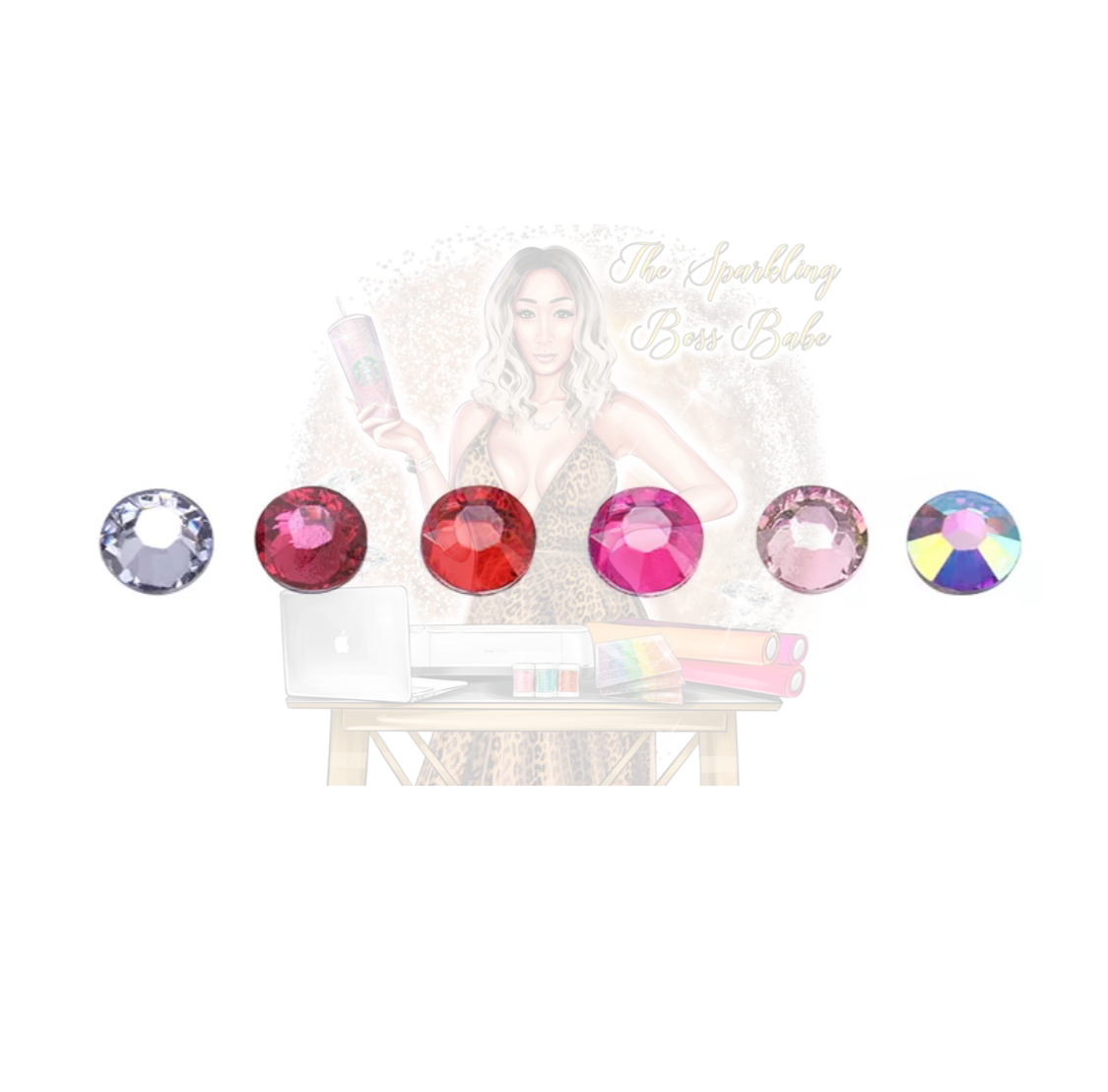 Bubble Gum Rhinestone Kit