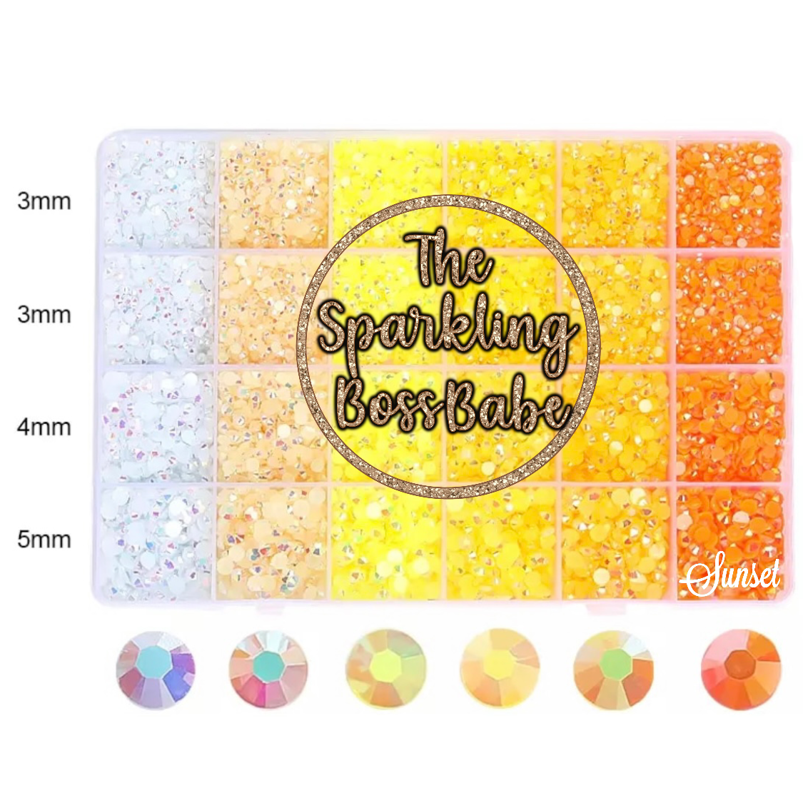 Sunset Rhinestone Kit