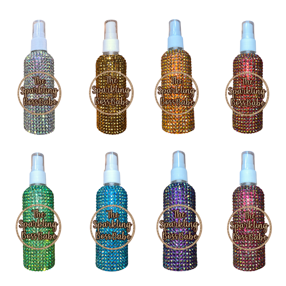 Silver- Bling Spray Bottle