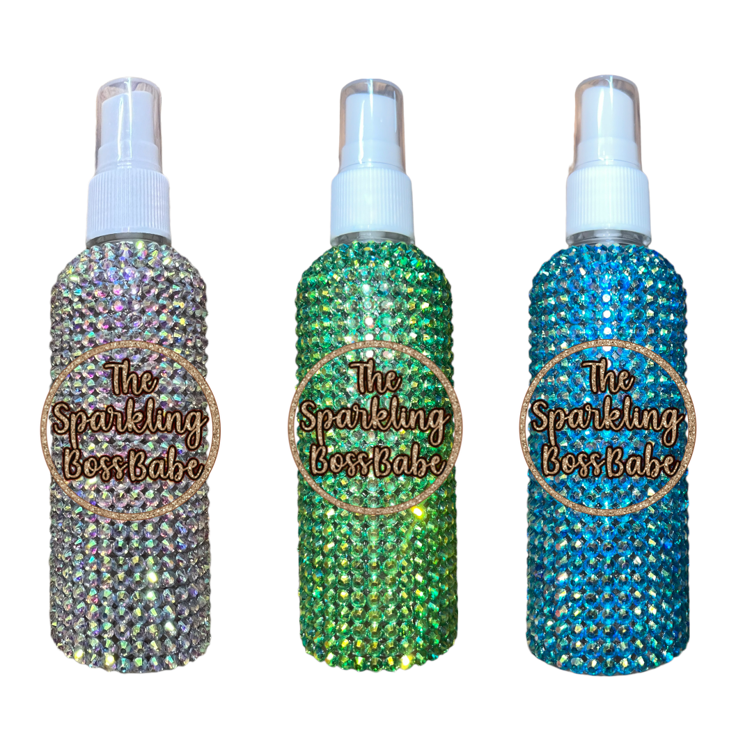 Silver- Bling Spray Bottle